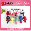 Promotion Geschenk Hight Qualitätsschnur Voodoo Doll Keychain